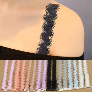 Женский регулируемый невидимый бюстгальтер с цветочной волной на бретелях, платье, аксессуары для нижнего белья белый