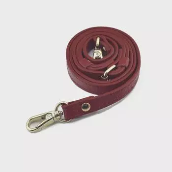 Женский регулируемый ремень для сумки через плечо длиной 120 см - натуральная кожа, узор личи