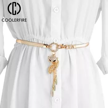 Женский ремень, модный простой тонкий ремень, эластичный пояс, дизайнерские ремни, женские высококачественные роскошные брендовые цепочки для платья, пояс AL091 85cm