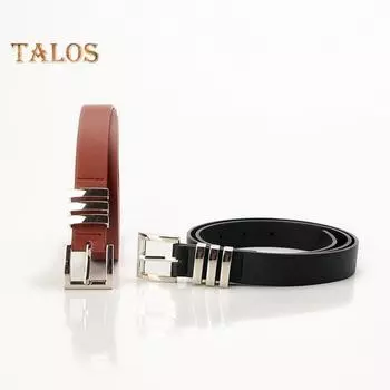 Женский ремень с квадратной пряжкой, однотонный пояс из искусственной кожи, регулируемая длина, дизайнерский джинсовый ремень с несколькими отверстиями чёрный