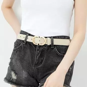Женский ремень, шикарный противоскользящий пояс с несколькими маленькими отверстиями, долговечный женский пояс для рубашки, женский пояс для взрослых розовый