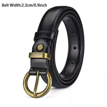 Женский ремень, трендовый ремень с золотой пряжкой, модный повседневный универсальный тонкий ремень, мягкий ремень из искусственной кожи, джинсовый ремень, подарок для мамы, девушки 100cm