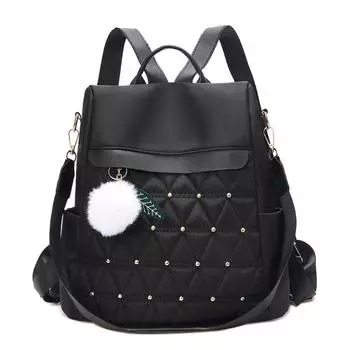 Женский ромбовидный рюкзак, мини-школьный рюкзак для путешествий хаки