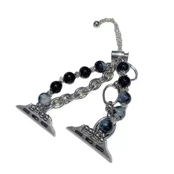 Женский роскошный браслет-клевер для Apple Watch Series Ultra 9, 8, 7, 6, 41 мм, 45 мм, ремешок для часов для IWatch Ultra 40, 44 мм, 49 мм, 38, 42 мм, ремешок 42 44 45 49mm белый