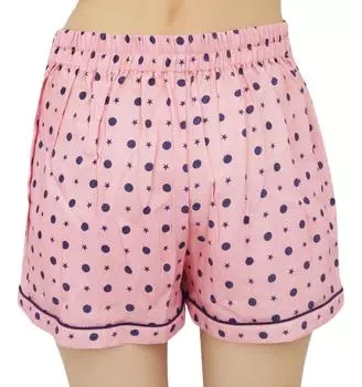 Женский розовый пижамный комплект Bimba, мягкая женская одежда для сна из 2 предметов, короткая одежда для сна-10 10 детские розовый