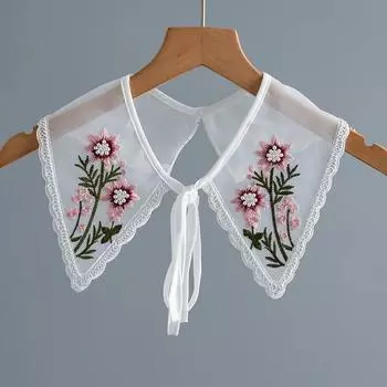 Женский ручной работы бусины поддельный воротник шаль наплечные накидки маленькая накидка декоративный женский летний тонкий поддельный воротник аксессуары