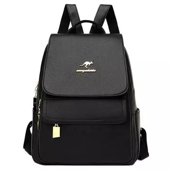 Женский рюкзак большой емкости из высококачественной кожи, женская винтажная сумка, школьные сумки, дорожная сумка, дамский рюкзак, кошельки