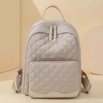 Женский рюкзак большой вместимости для поездок на работу и обратно хаки