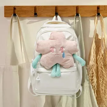 Женский рюкзак Bookbag Daypack Multi Pocket Laptop Большая вместимость Школьная сумка для зелёный