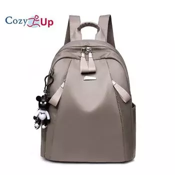 Женский рюкзак Cozy Up, рюкзак большой вместимости, повседневный и легкий рюкзак для улицы 27x31x13cm чёрный