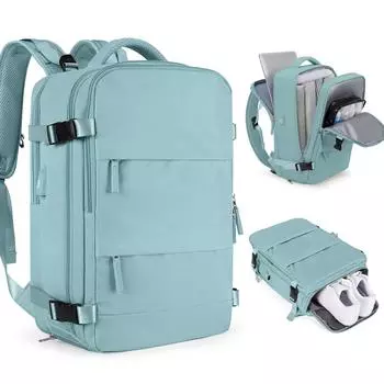 Женский рюкзак для ноутбука, подростковые подарки, школьный рюкзак для мальчиков и девочек, сумка для ручной клади, сумка для обуви, зарядка через USB, походный дорожный рюкзак