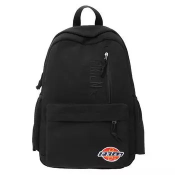 Женский рюкзак для путешественников, школьников, школьников, однотонный рюкзак для улицы чёрный