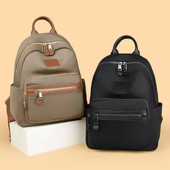 Женский рюкзак для школьников, школьный рюкзак для поездок на работу, большой емкости чёрный