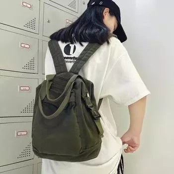 Женский рюкзак из холста для девочек, школьная сумка из ткани, новая, для студентов колледжа, винтажная, для женщин, для ноутбука, для путешествий, для женщин