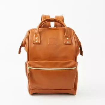 Женский рюкзак из искусственной кожи Japan Rakuten – Золотая дорожная школьная сумка Small (35*24*14cm, fits 13-inch PC) темно-синий