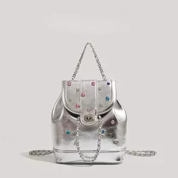 Женский рюкзак из искусственной кожи, сумка через плечо, для отдыха, путешествий, уличной моды, корейский, новый