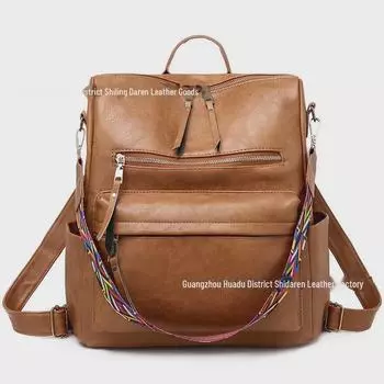 Женский рюкзак из искусственной кожи в стиле ретро - европейский и американский стиль 2022 года