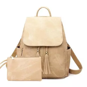 Женский рюкзак конфетного цвета, новая сумка большой вместимости, модный рюкзак Su