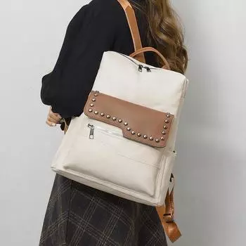 Женский рюкзак, многофункциональный рюкзак из мягкой кожи, женская школьная сумка коричневый