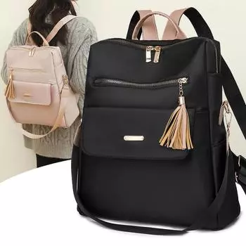 Женский рюкзак Oxford, большая вместимость, двухцелевая женская сумка через плечо, рюкзак хаки