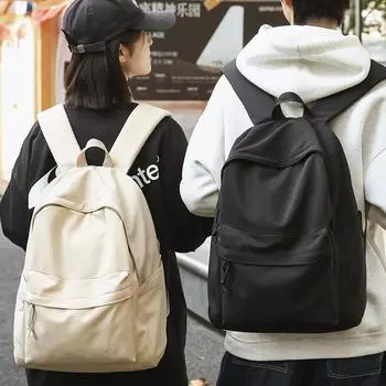 Женский рюкзак, школьный рюкзак для студентов, мужской дорожный рюкзак серый