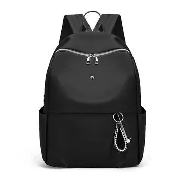 Женский рюкзак Студенческий Легкий Вместительный Школьный рюкзак Рюкзак для путешествий для девочек Сумка для поездок на работу чёрный