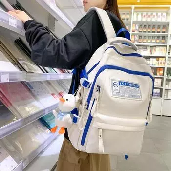 Женский рюкзак, студенческий, мужской школьный портфель