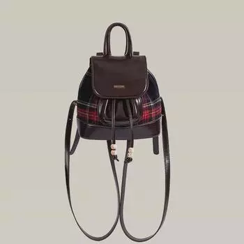 Женский рюкзак высокого класса с текстурой во французском стиле — универсальный дизайн для поездок на работу и обратно 2023 года