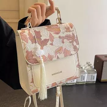 Женский рюкзак Женская сумка через плечо 2024 года Женская сумка через плечо Ins Foreign Versatile