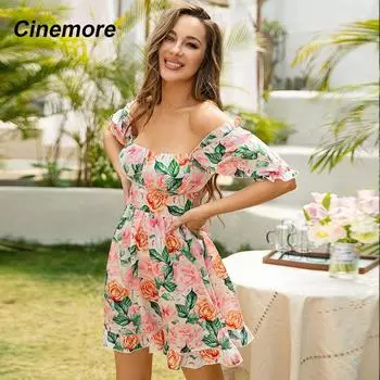 Женский сарафан Cinemore, роскошное праздничное платье, элегантные платья для женщин, 2022, женские летние сарафаны, женская одежда MC0917-ST
