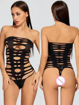 Женский сексуальный ажурный сетчатый боди женский эротический сетчатый перспективный боди прозрачный ажурный обтягивающий женский пижамы XXS