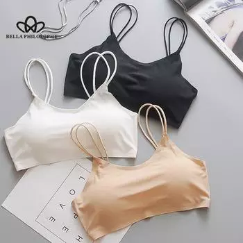 Женский сексуальный бюстгальтер на груди в спортивном нижнем белье Free белый