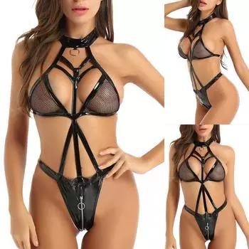 Женский сексуальный комплект эротического нижнего белья с ремешками SM S