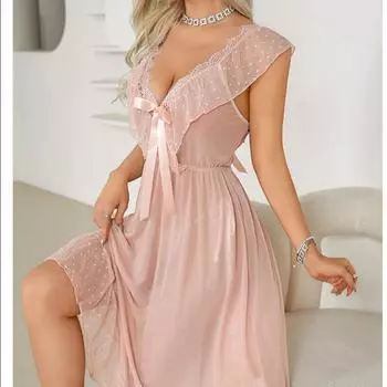 Женский сексуальный кружевной бюстгальтер на бретельках, трусики, сетчатый кружевной кулон с бабочкой, разделенный сексуальный костюм из четырех предметов L