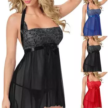 Женский сексуальный кружевной бюстгальтер на бретельках, трусики, сетчатый кружевной кулон с бабочкой, разделенный сексуальный костюм из четырех предметов L