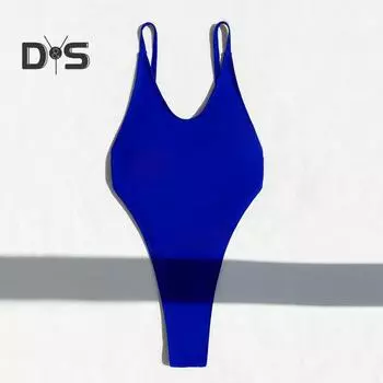 Женский сексуальный монокини с V-образным вырезом без рукавов купальник с открытой спиной, подчеркивающий фигуру, цельный бикини S розы красного