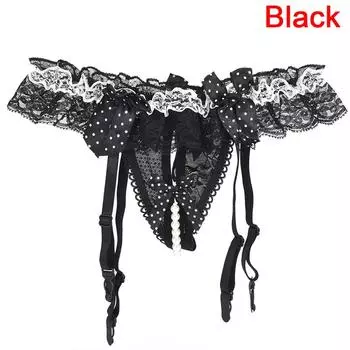 Женский сексуальный пояс с подвязками для чулок, стринги