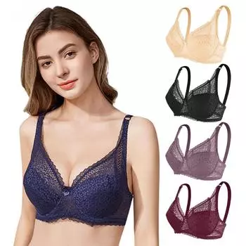 Женский сексуальный тонкий глубокий V-образный кружевной бюстгальтер, однотонный, красивый, со сборками на спине, мягкий, дышащий, очаровательный бюстгальтер-бралетт 38C