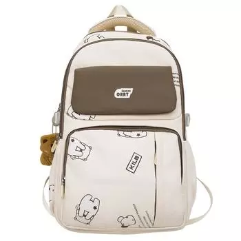 Женский школьный рюкзак для учеников младших классов средней школы, цветной рюкзак для компьютера красный