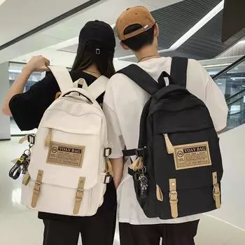 Женский школьный рюкзак, женский рюкзак большой емкости, школьный рюкзак для младших школьников и старшеклассников чёрный