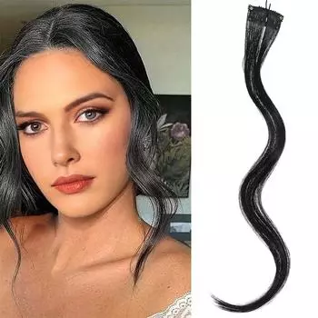 Женский синтетический парик с челкой на заколках BB, длиной 14 дюймов, с боковыми волосами, зачесанными вперед, подходит для повседневных встреч