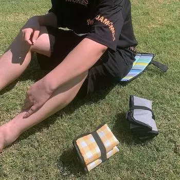 Женский складной коврик для кемпинга, влагостойкий, мягкий, удобный, для сидения, пляжный коврик, предотвращающий загрязнение походного сиденья