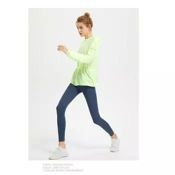 Женский солнцезащитный дышащий топ для занятий йогой S белый