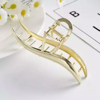 Женский сплав заколка для волос металлическая заколка краб бант заколки для волос геометрические аксессуары для волос для вечеринки женские головные уборы для девочек хвостик