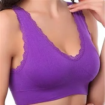 Женский спортивный бюстгальтер S белый