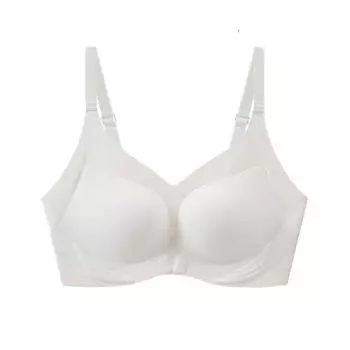 Женский спортивный бюстгальтер на бретельках. Мягкий и бесследный бюстгальтер. Тонкая U-образная чашка без стальных колец. M чёрный