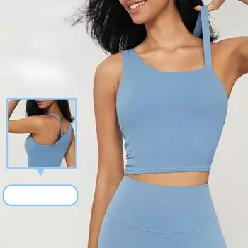 Женский спортивный бюстгальтер, женский противоударный спортивный жилет, бюстгальтер на бретелях S