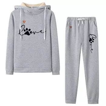 Женский спортивный комплект из двух предметов для женщин, простой женский спортивный костюм, удобный, повседневный, индивидуальный, повседневный, лидер продаж, новый, универсальный, модный S