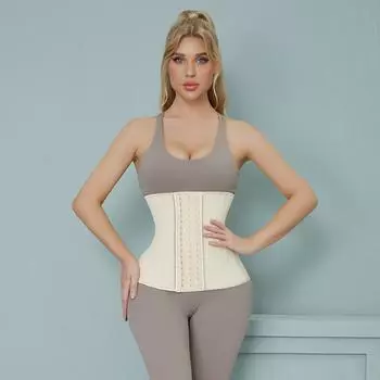 Женский спортивный пояс, резиновый пояс, латексное корректирующее белье, резиновый пояс, формирователь талии, подтягивающие пояса 3XS чёрный