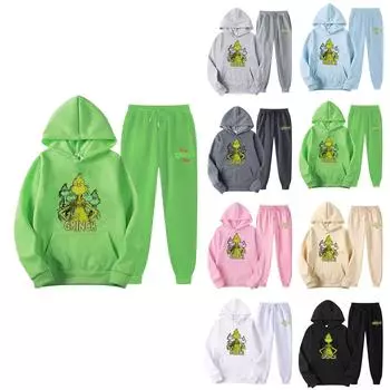 Женский спортивный спортивный костюм с капюшоном, комплект из двух предметов для бега, пуловер с длинными рукавами, толстовка + спортивные штаны, унисекс S